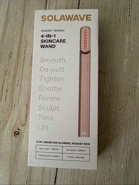 Solawave 4-in-1 Skincare Wand — Rose Gold